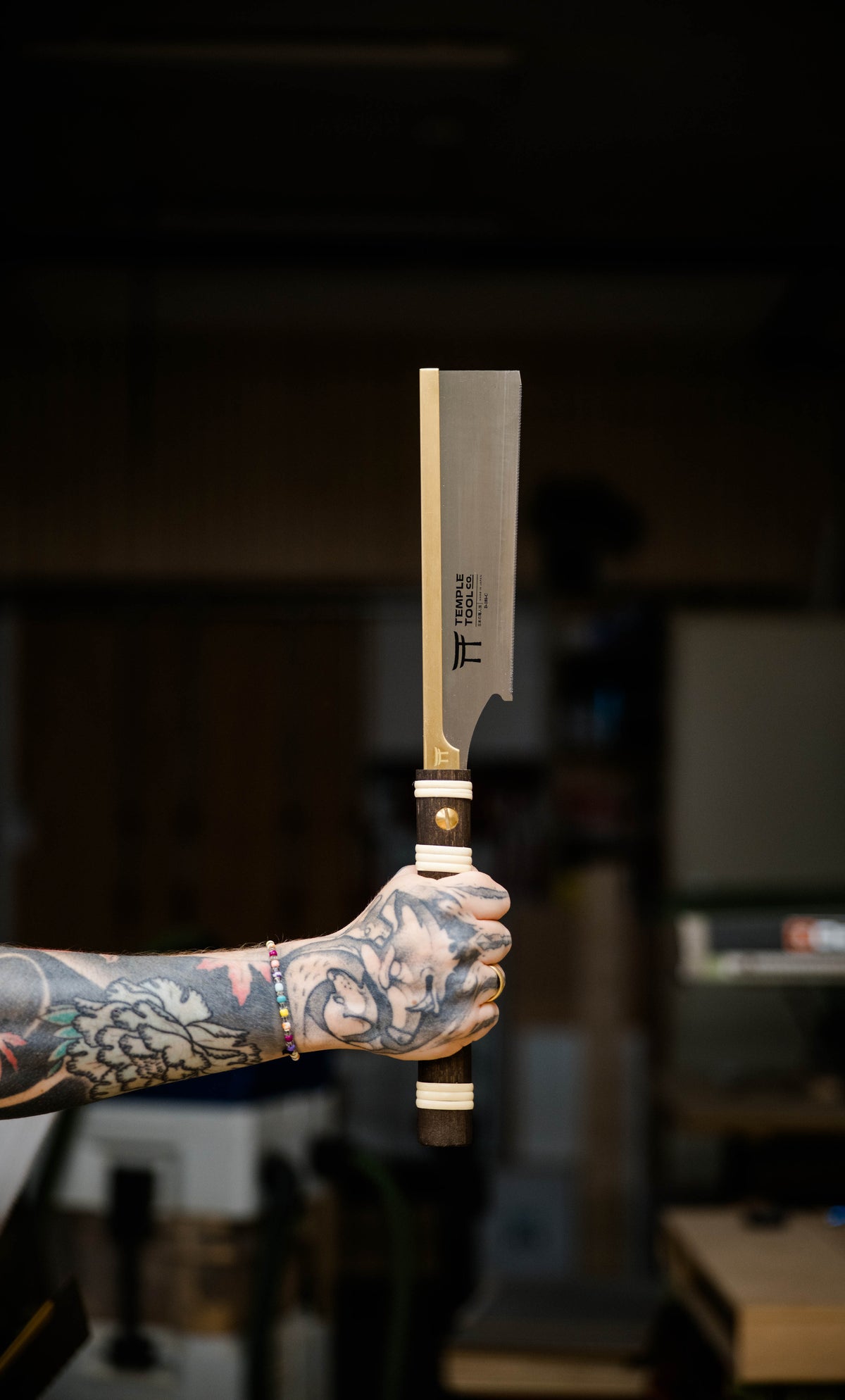 Japansäge TEMPLE TOOL Dozuki - für Querschnitte - 180 mm