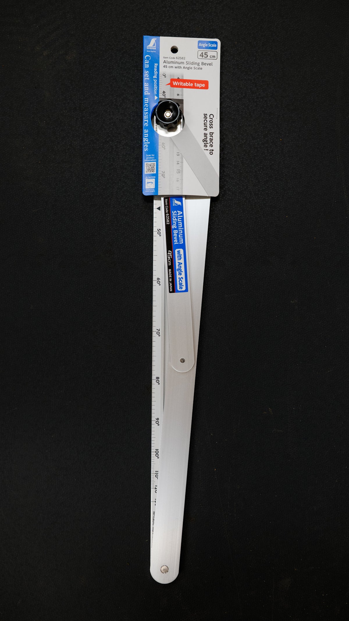 Shinwa Japanische Schmiege 45 cm mit Winkelskala - 62582