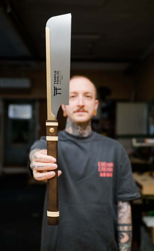 Japansäge TEMPLE TOOL Dozuki - für Längsschnitte - 240 mm