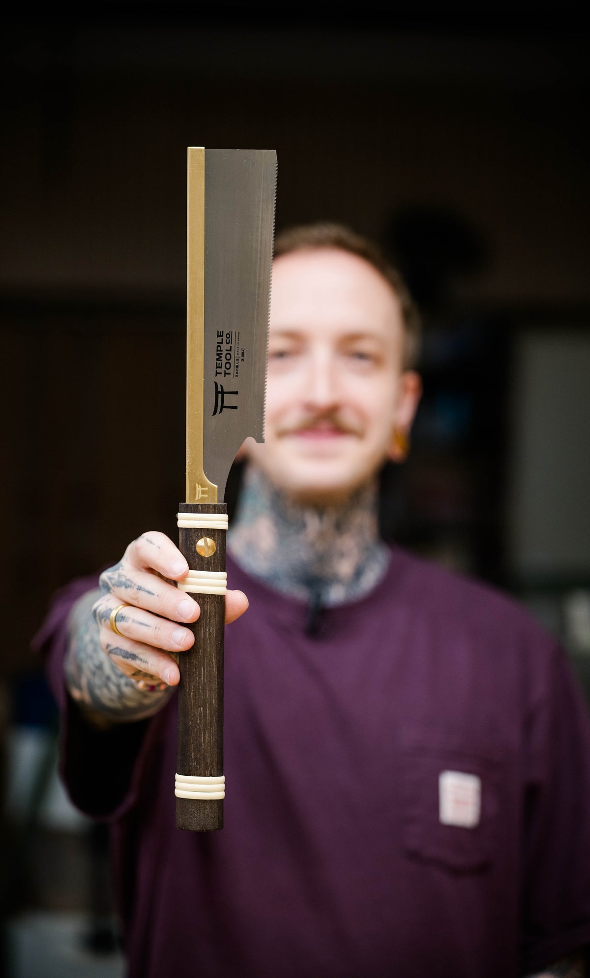 Japansäge TEMPLE TOOL Dozuki - für Querschnitte - 180 mm